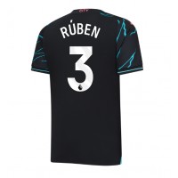 Fotballdrakt Herre Manchester City Ruben Dias #3 Tredjedrakt 2023-24 Kortermet
